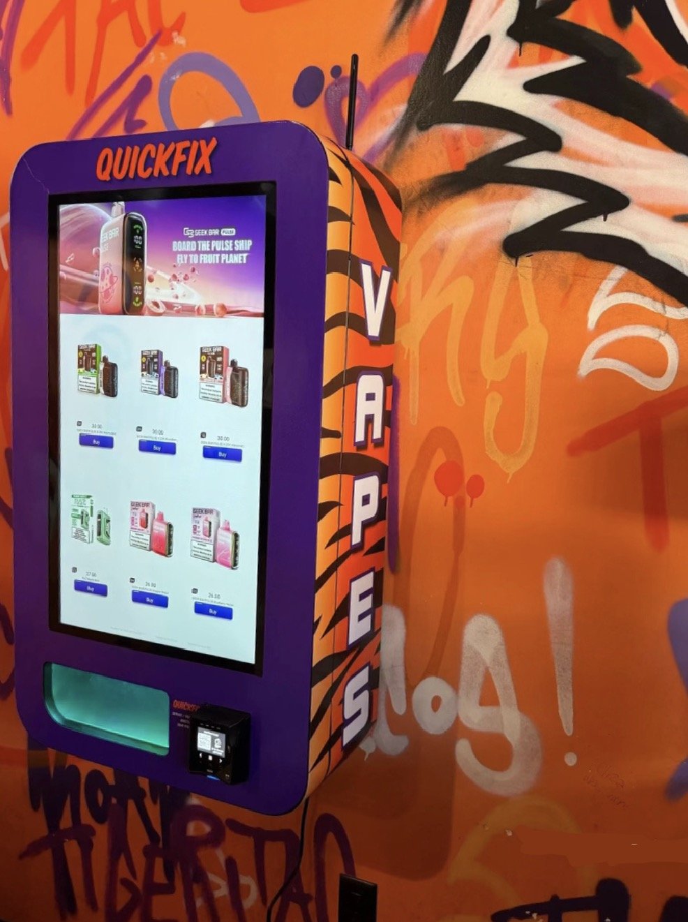 Outh3box vape vending machine